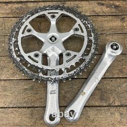 Vintage Campagnolo Crank Set 170 mm 116 BCD Double 52 42 Fits Victory Triomphe