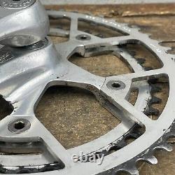 Vintage Campagnolo Crank Set 170 mm 116 BCD Double 52 42 Fits Victory Triomphe