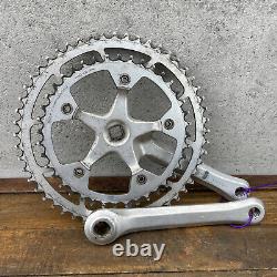 Vintage Campagnolo Crank Set 170 mm 116 BCD Double Fits Victory Triomphe A3