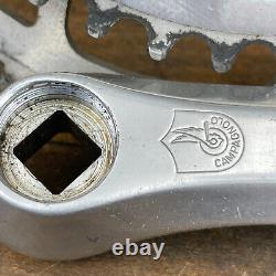 Vintage Campagnolo Crank Set 170 mm 116 BCD Double Fits Victory Triomphe A3
