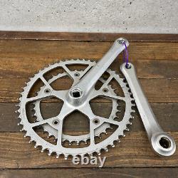 Vintage Campagnolo Crank Set 170 mm 116 BCD Double Fits Victory Triomphe A3