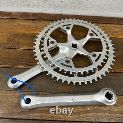 Vintage Campagnolo Crank Set 170 mm 116 BCD Double Race Fits Victory Triomphe