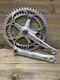 Vintage Campagnolo Crank Set 170 Mm Double Square Taper 7/8 Speed 53/42
