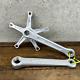 Vintage Campagnolo Gran Sport Crank Set 144 Silver 170 Mm Double Race Bike