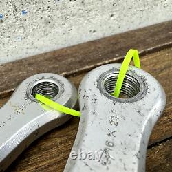Vintage Campagnolo Gran Sport Crank Set 144 Silver 170 mm Double Race Bike