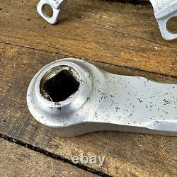 Vintage Campagnolo Gran Sport Crank Set 144 Silver 170 mm Double Race Bike