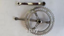 Vintage Campagnolo Gran Sport TIPO Steel Crank Set 3 Arm
