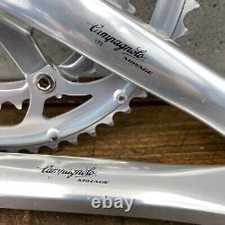 Vintage Campagnolo Mirage Crank Set 170 mm Double Square Taper 135 BCD Race A3