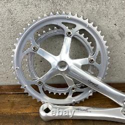 Vintage Campagnolo Mirage Crank Set 170 mm Double Square Taper 135 BCD Race A3