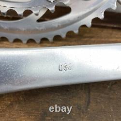 Vintage Campagnolo Mirage Crank Set 170 mm Double Square Taper 135 BCD Race A3
