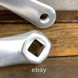 Vintage Campagnolo Mirage Crank Set 170 mm Double Square Taper 135 BCD Race A3