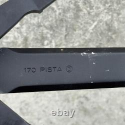 Vintage Campagnolo PISTA Crank Set 170 mm 144 Old School BMX 82 83 Track Black