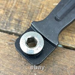 Vintage Campagnolo PISTA Crank Set 170 mm 144 Old School BMX 82 83 Track Black