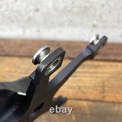 Vintage Campagnolo PISTA Crank Set 170 mm 144 Old School BMX 82 83 Track Black