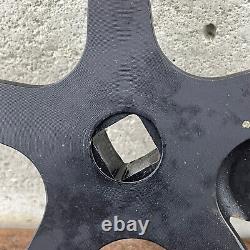 Vintage Campagnolo PISTA Crank Set 170 mm 144 Old School BMX 82 83 Track Black