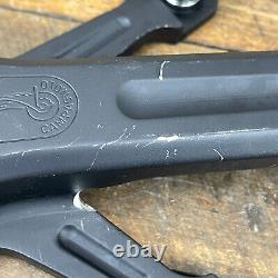 Vintage Campagnolo PISTA Crank Set 170 mm 144 Old School BMX 82 83 Track Black