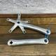 Vintage Campagnolo Racing T Crank Set Triple 175 Mm 74 135 Bcd Italy Cranks