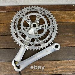 Vintage Campagnolo Racing T Triple Crank Set 170 mm 74 135 BCD Tour Eroica A4