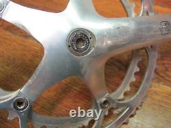 Vintage Campagnolo Record 172.5l 135 Bcd 53/42t Double Crank Set Hidden Bolt