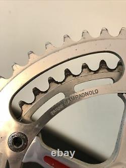 Vintage Campagnolo Record Chainset Crank Set 52 42 170mm Arms Square Taper Mint