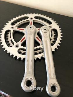 Vintage Campagnolo Record Chainset Crank Set 52 42 170mm Arms Square Taper Mint