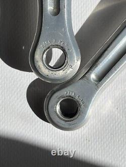 Vintage Campagnolo Record Crank Set 144 BCD 170 mm 1970s Strada Eroica Cranks