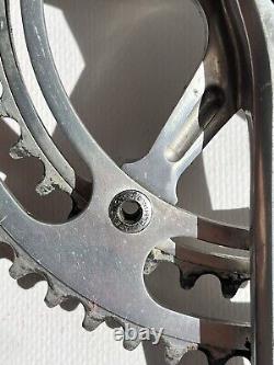 Vintage Campagnolo Record Crank Set 144 BCD 170 mm 1970s Strada Eroica Cranks
