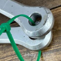 Vintage Campagnolo Record Crank Set 144 BCD 1981 1 Silver 170 mm Shield Circle