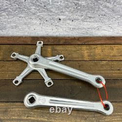 Vintage Campagnolo Record Crank Set 170 mm 144 BCD 80 81 Double Campy Strada