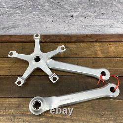 Vintage Campagnolo Record Crank Set 170 mm 144 BCD 80 81 Double Campy Strada