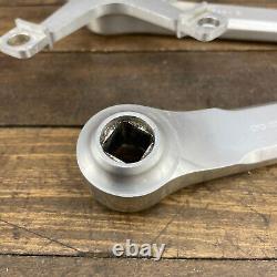 Vintage Campagnolo Record Crank Set 170 mm 144 BCD 80 81 Double Campy Strada