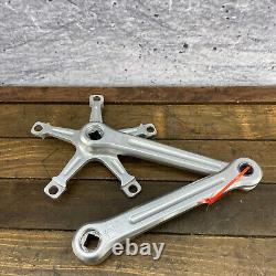 Vintage Campagnolo Record Crank Set 170 mm 144 BCD 80 81 Double Campy Strada