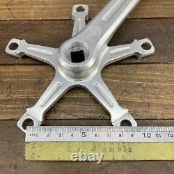 Vintage Campagnolo Record Crank Set 170 mm 144 BCD 80 81 Double Campy Strada