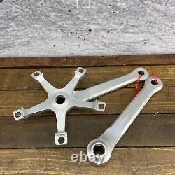 Vintage Campagnolo Record Crank Set 170 mm 144 BCD 80 81 Double Campy Strada