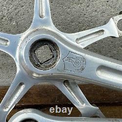 Vintage Campagnolo Record Crank Set 170 mm 144 BCD Double Italy Race Eroica B3