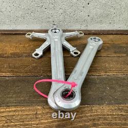 Vintage Campagnolo Record Crank Set 170 mm 144 BCD Strada Eroica Shield Early