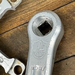 Vintage Campagnolo Record Crank Set 170 mm 144 BCD Strada Eroica Shield Early