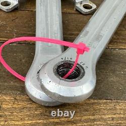 Vintage Campagnolo Record Crank Set 170 mm 144 BCD Strada Eroica Shield Early