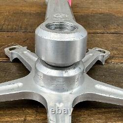 Vintage Campagnolo Record Crank Set 170 mm 144 BCD Strada Eroica Shield Early