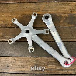 Vintage Campagnolo Record Crank Set 170 mm 144 BCD Strada Eroica Shield Early