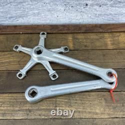 Vintage Campagnolo Record Crank Set 180 mm 144 BCD (2) 1982 Double Campy Strada