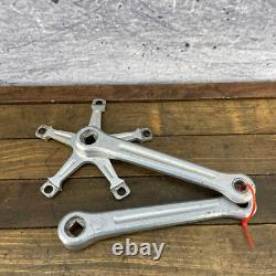 Vintage Campagnolo Record Crank Set 180 mm 144 BCD (2) 1982 Double Campy Strada