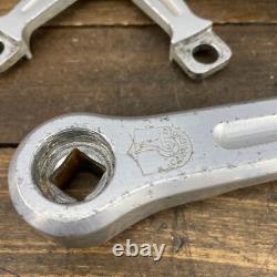 Vintage Campagnolo Record Crank Set 180 mm 144 BCD (2) 1982 Double Campy Strada