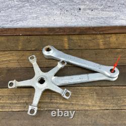 Vintage Campagnolo Record Crank Set 180 mm 144 BCD (2) 1982 Double Campy Strada