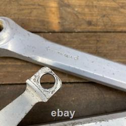 Vintage Campagnolo Record Crank Set 180 mm 144 BCD (2) 1982 Double Campy Strada