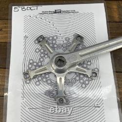 Vintage Campagnolo Record Crank Set 180 mm 144 BCD (2) 1982 Double Campy Strada