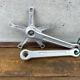 Vintage Campagnolo Record Crank Set Double 170 Mm 144 Bcd Italy Eroica 70s 79
