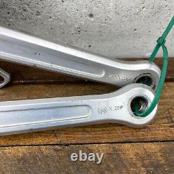 Vintage Campagnolo Record Crank Set Double 170 mm 144 BCD Italy Eroica 70s 79