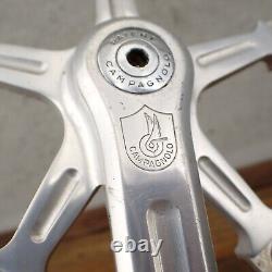 Vintage Campagnolo Record Crank Set Double 170 mm 144 BCD Italy Race Eroica A6