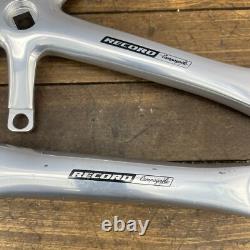 Vintage Campagnolo Record Crank Set Ultra Drive 172.5 mm NOS 135 BCD Italy 10s